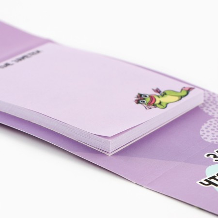Block of paper for recordings with tear -off sheets, 50 liters "Frog"-2