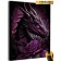 Picture on the numbers "Dragon with a rose" 40 × 50 cm