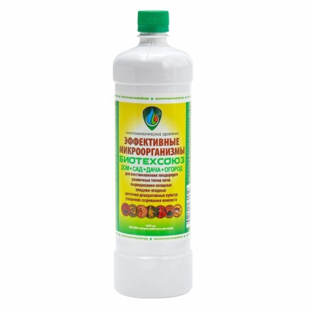 Biological product "Effective microorganisms from the Biotechno Union"- 1.0 liters-1