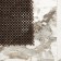 Coating carpet bristle without the base "grass", 40 × 53 cm, brown color