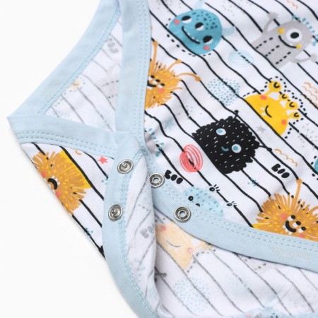 Body for a boy, white/blue color, height 68 cm-3