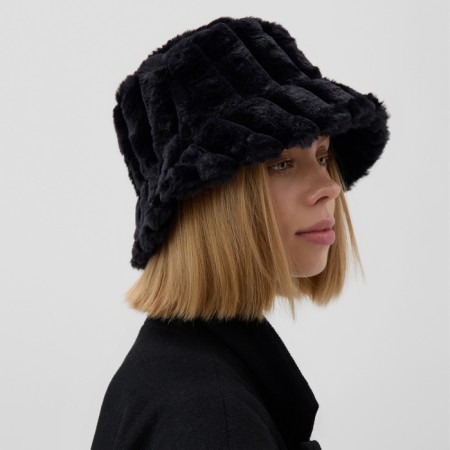Panama winter minku, black color, rr 56-58-1