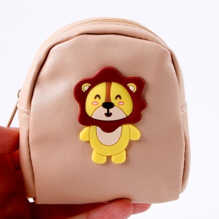Bag for the doll "Leo", brown color-4