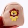 Bag for the doll "Leo", brown color
