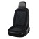 SkyWay cape-wrap on the seat, Massage-02, wood, polyester black, light wood