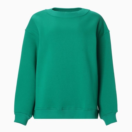Women's sweatshirt was launched, the color is dark green, size l (46-48)-1