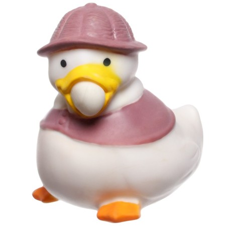 Rubber toy for the bath "Duckling with a bubble", 6 cm., Color mix, crush me-2