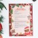Letter to Santa Claus "New Year - 2" with a craft envelope, mix