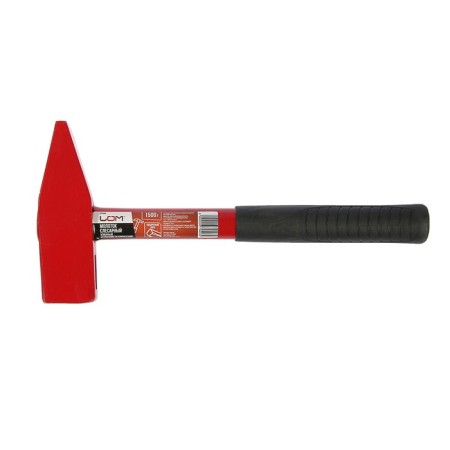 Handmaker Locks, square boiler, metallic rubberized handle, 1500 g-1