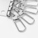 The basis for the key holder, 6 carbines, 44 × 50 mm, silver color