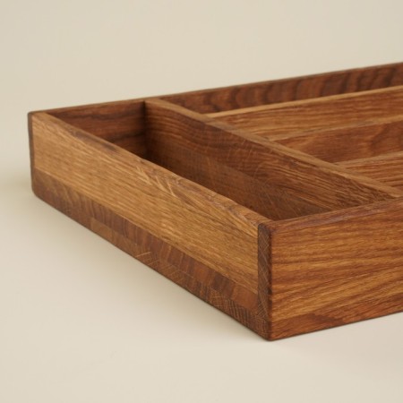 A box of natural oak for cutlery Sima-Land Home, 34 × 25 × 5 cm-2