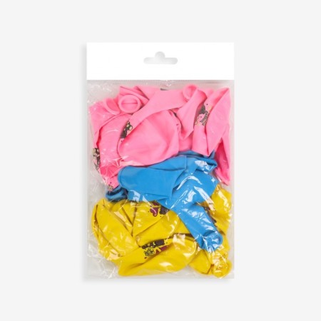 Shar Latex 12 “Happy Birthday. Cute Bear”, pastel, set 25 pcs.-1