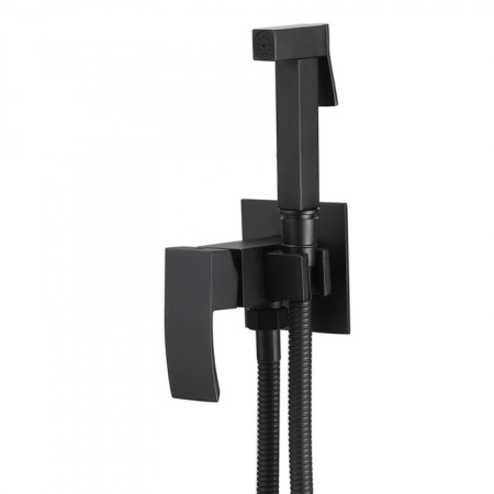 ABBER WASSERFALL AF8625B bidet, built -in, with a hygienic shower, black