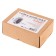 Nut of SkyWay cone, M12x1.25 closed with a protrusion of 35mm, key 21mm, chrome, set 20 pcs