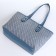Women's bag with lightning, average size, blue color