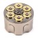Gas lighter "drum", piezo