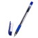 Ballic handle 0.7 mm, Brauberg max-oil, with rubber emphasis, blue ink, oil base