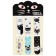 A set of magnetic bookmark for books Calligrata 6 pieces, "cats", mix