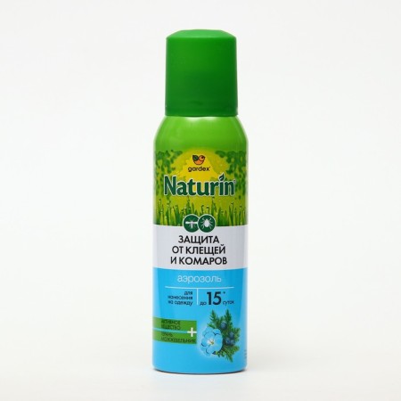 Aerosol "Gardex Naturin", from ticks and mosquitoes, bottle, 100 ml-3