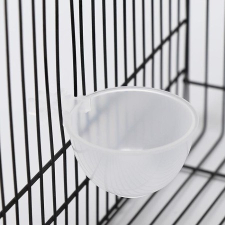 A bowl for rodents and birds, 30 ml, transparent