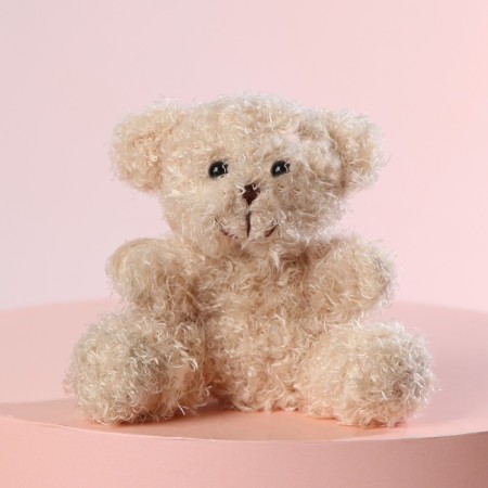 Soft toy "with love", bear, color mix-1