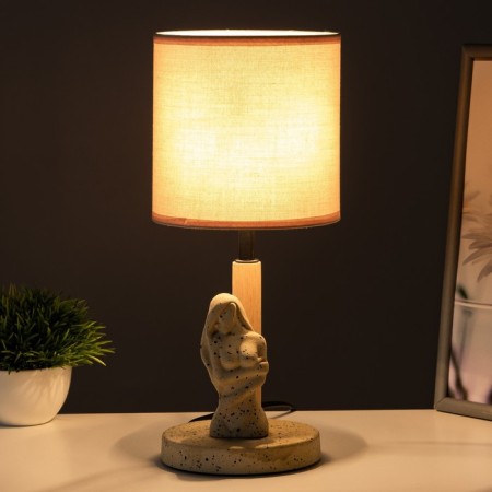 EVA EVA table lamp E14 40W Beige 15x15x31cm Risalux-1