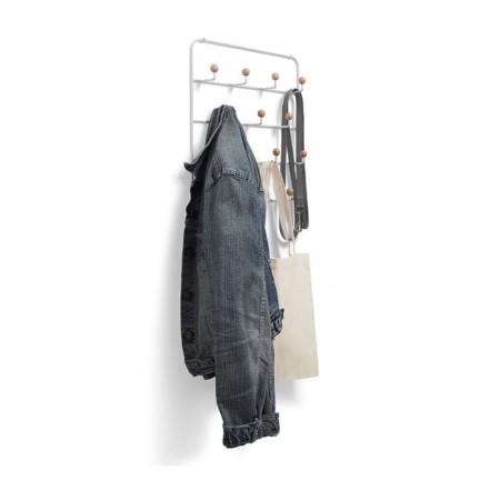 Bits of 14 hooks with drawn mounts Estique, white color-4
