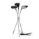 Taleser "3 clubs" 40 × 60 cm, 3 × 10 watts, aluminum, plastic, glow warm white