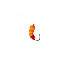 Mormyshka Wolfram Marlin’s Murash No. 3, 4 mm, 1 g, orange color, 10 pcs.