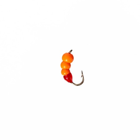 Mormyshka Wolfram Marlin’s Murash No. 3, 4 mm, 1 g, orange color, 10 pcs.