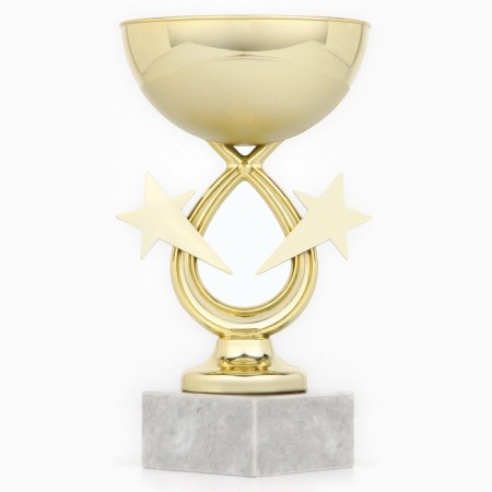 Cup 156, award figure, gold, a stone, 17.7 x 9.8 x 6.1 cm.-6