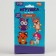 Set for creating a toy made of felt "foxes", with perforation and filler