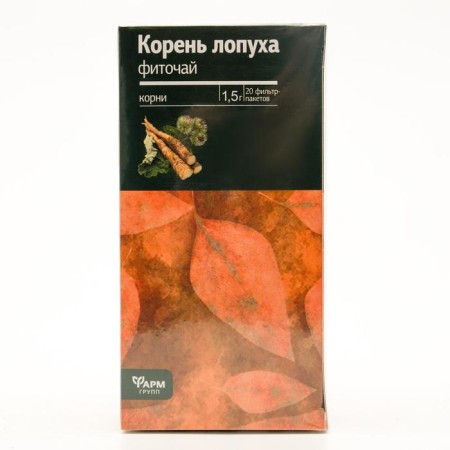 Burdock root phytochai, 20 packet filter of 1.5 g-1