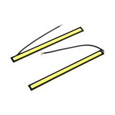 Дневные ходовые огни MZ0009 COB, 12 В, белый свет, 2 шт