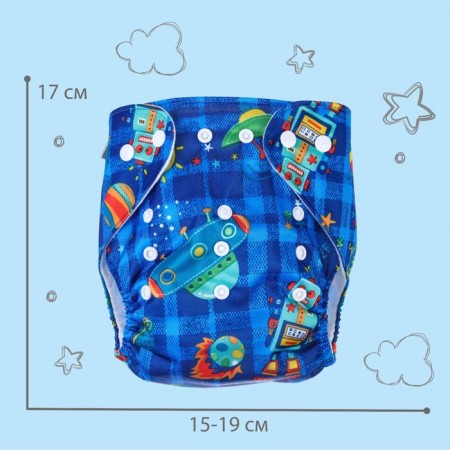 Panties-scammer, reusable, "cosmos"-3
