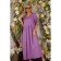 Female dress, size 46, purple color