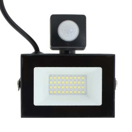 Uniel ULF-F62, 30 W, 6500 K, IP54, black LED-1
