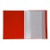 Folder with 20 A4 inserts, 500 μm, calligrata, texture "sand", red