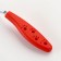 Comb "paws" curved, 10.5 x 15 cm, red