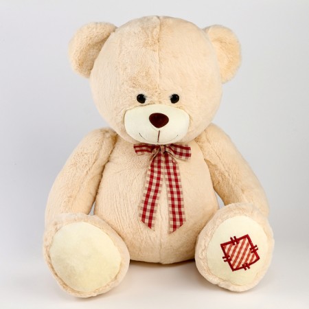 Soft toy "Bear", 40 cm, beige color