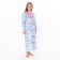 Night shirt female, blue color, size 56