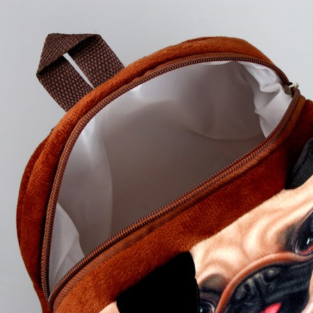 Baby backpack for a boy "Pops" with a bone-7
