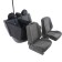 Gamak transformer for transporting large dogs 20+ kg, 145 x165 cm, gray, foam