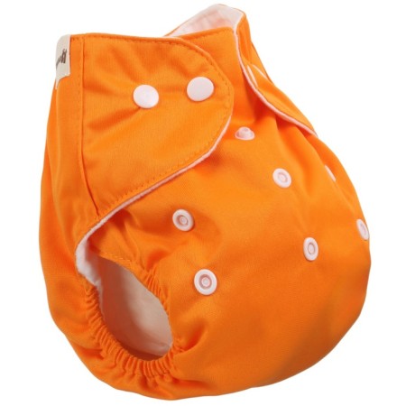 Reusable diaper, orange color-7