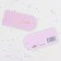 Schildik tag "On the wedding day!" Soft-tach, pink background, 8x5.5 cm