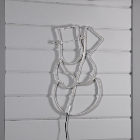 Neon figure "Snowman", 38 × 54 cm, 336 LED, 220 V, glow warm white-1