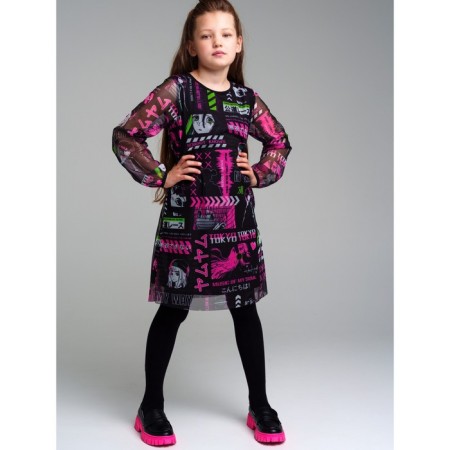Dress for girls, height 128 cm-1