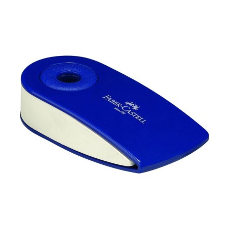 Lastik Faber -Castell synthetics, Sleeve - mini, in a protective case, blackberry/blue-3