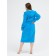 Women's Tainted Hood with a hood, size 56-58, blue color