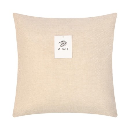 Decorative pillowcase "Ethel" Rogozhka 45*45 cm milk 100% p/e-4